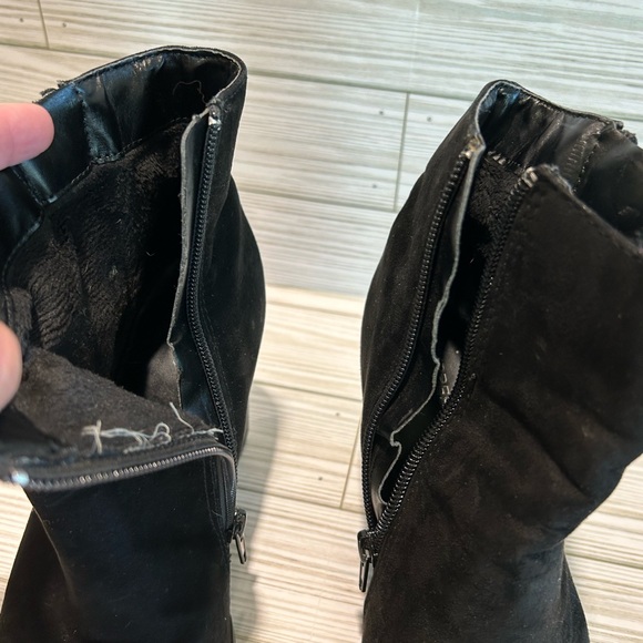 Express Suede Booties - Picture 9 of 9